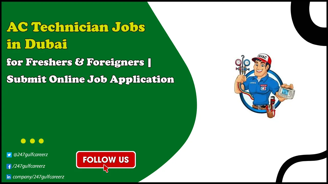 AC Technician Jobs in Dubai