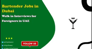 Bartender Jobs in Dubai