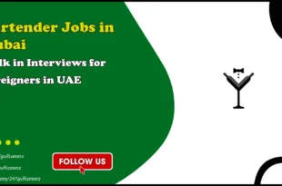 Bartender Jobs in Dubai