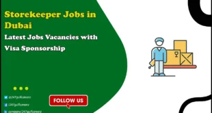 Storekeeper Jobs in Dubai