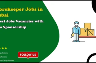 Storekeeper Jobs in Dubai