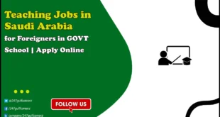 Teaching Jobs in Saudi Arabia