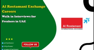 Al Rostamani Exchange Careers