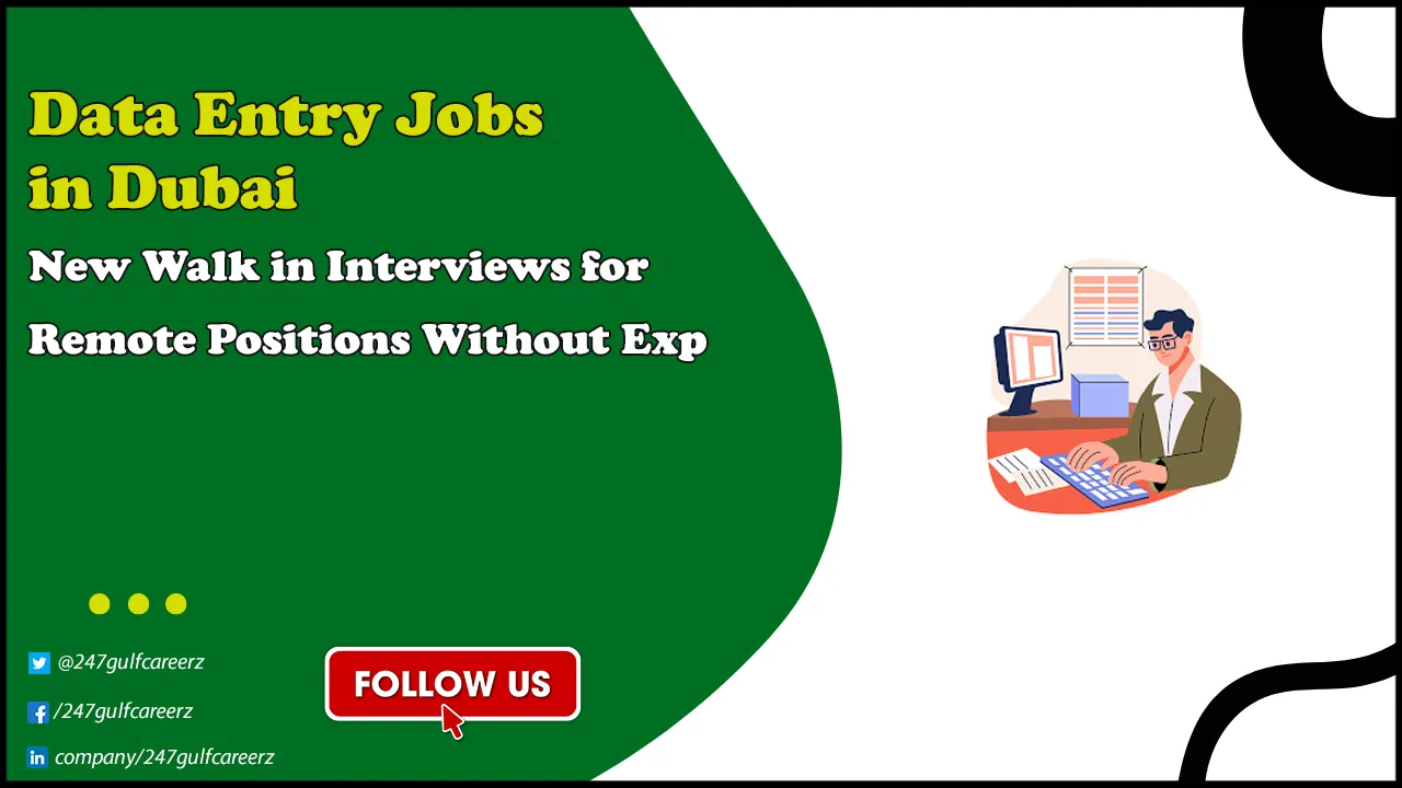 Data Entry Jobs in Dubai