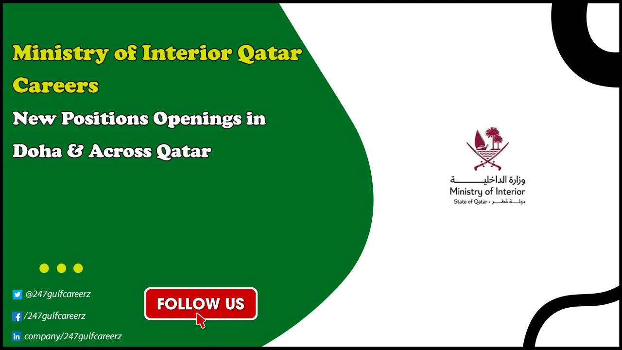 Ministry of Interior Qatar Careers
