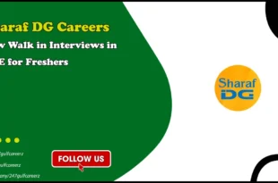 Sharaf DG Careers